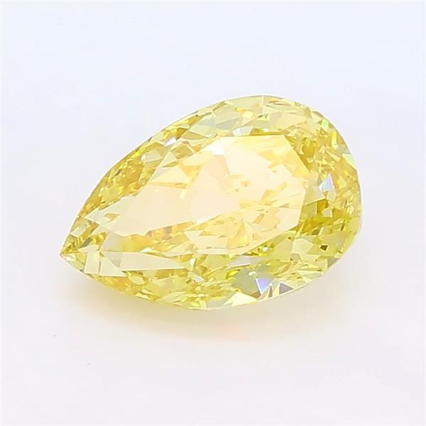 1.02 CT Fancy Yellow PEAR