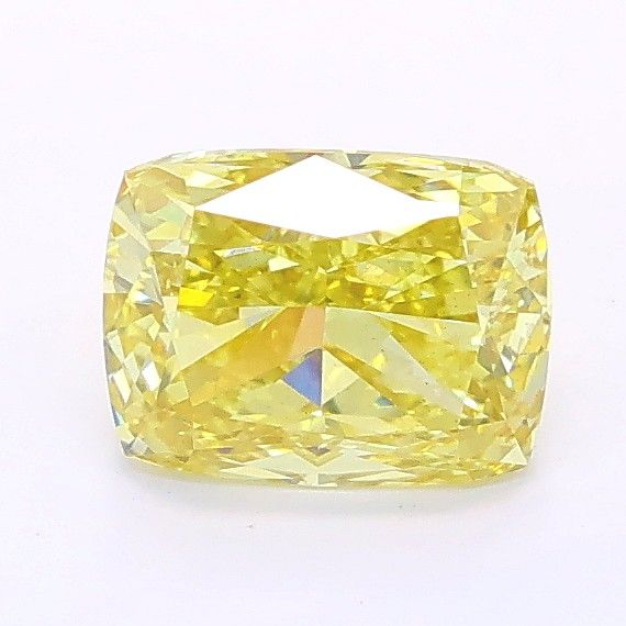 1.05 CT Fancy Yellow CUSHION MODIFIED