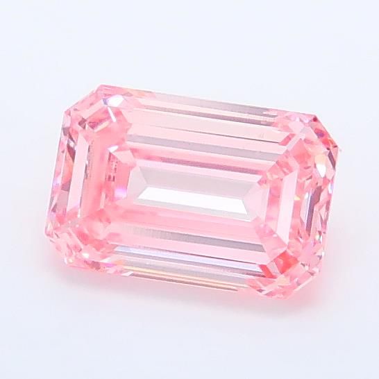 1.08 CT Fancy Vivid Pink EMERALD
