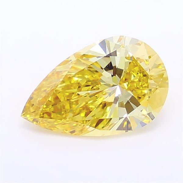 1.5 CT Fancy Brownish Yellow PEAR