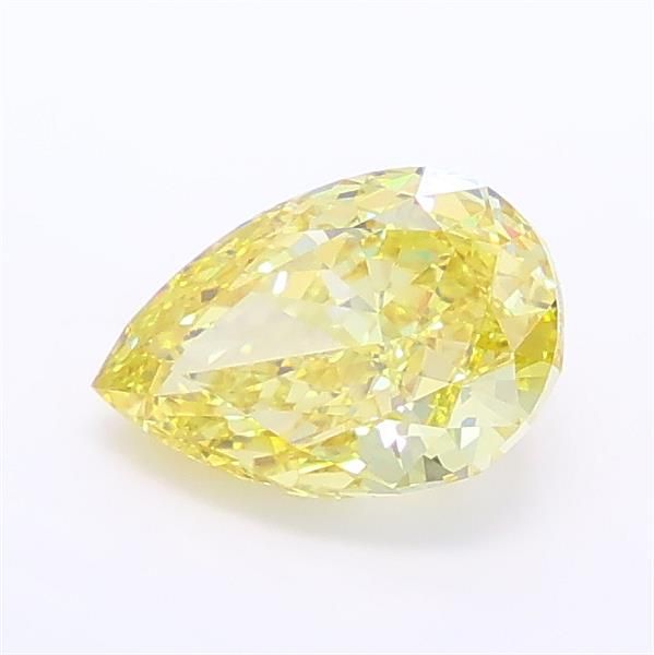 1.32 CT Fancy Intense Yellow PEAR