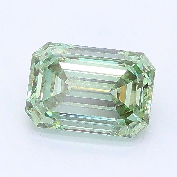 0.99 CT Fancy Vivid Green EMERALD