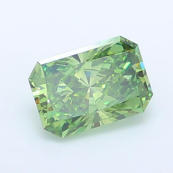 1.01 CT Fancy Vivid Green RADIANT