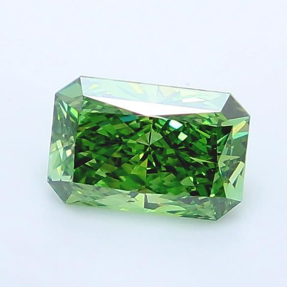 1.01 CT Fancy Vivid Green RADIANT