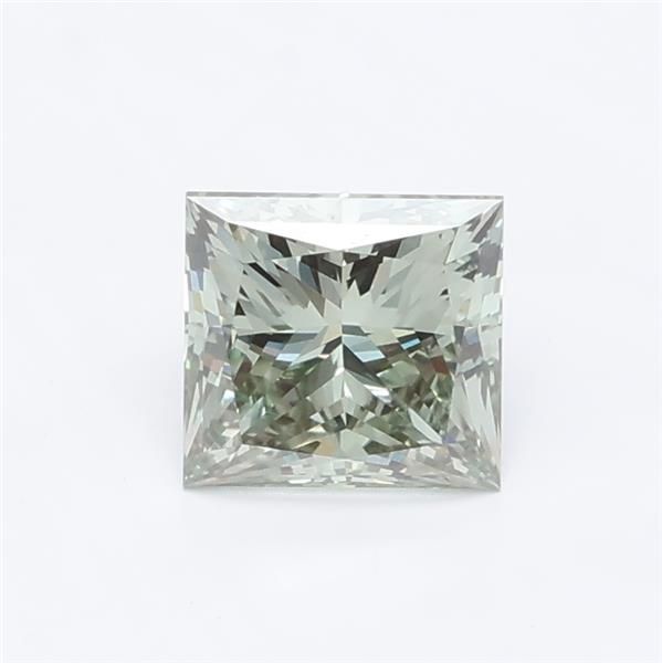 1.0 CT Fancy Vivid Green PRINCESS