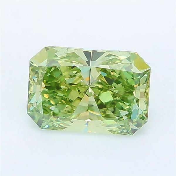 0.99 CT Fancy Vivid Green RADIANT
