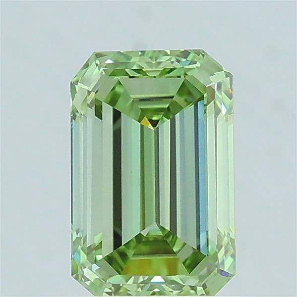 0.97 CT Fancy Vivid Green EMERALD