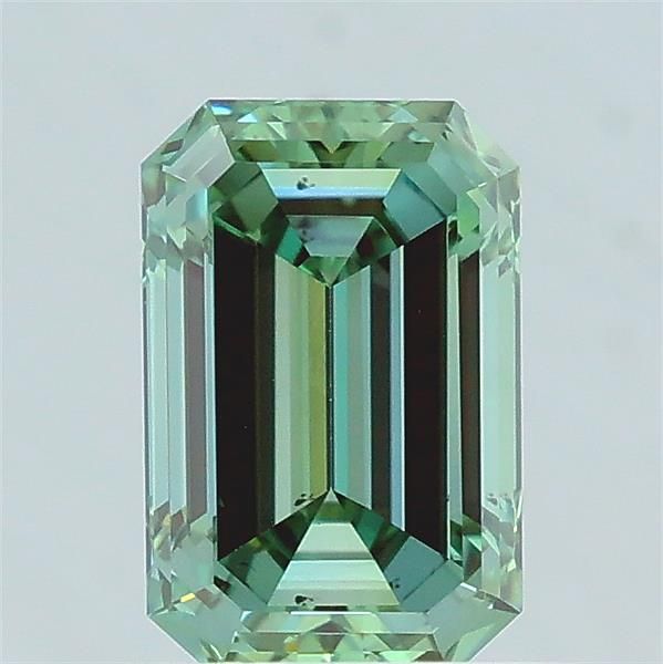 1.01 CT Fancy Vivid Green EMERALD