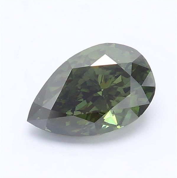 1.21 CT Fancy Deep Green PEAR