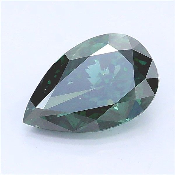 1.09 CT Fancy Deep Green PEAR