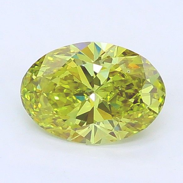 1.01 CT Fancy Vivid Yellow OVAL