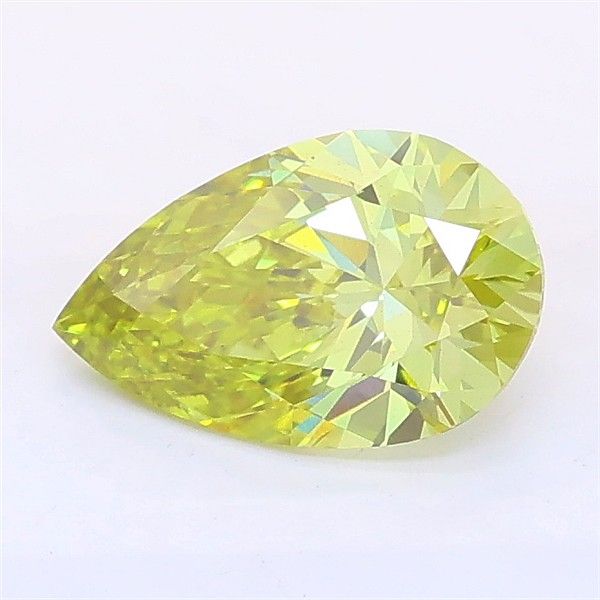 1.0 CT Fancy Vivid Yellow PEAR