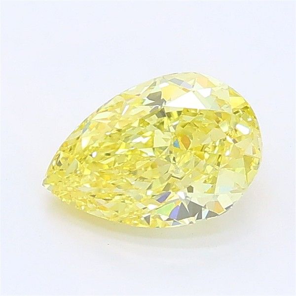 1.05 CT Fancy Intense Yellow PEAR
