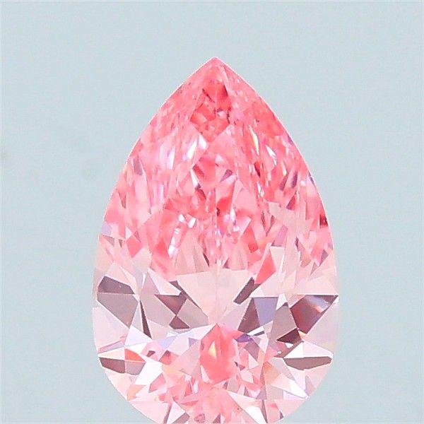 0.63 CT Fancy Vivid Pink PEAR