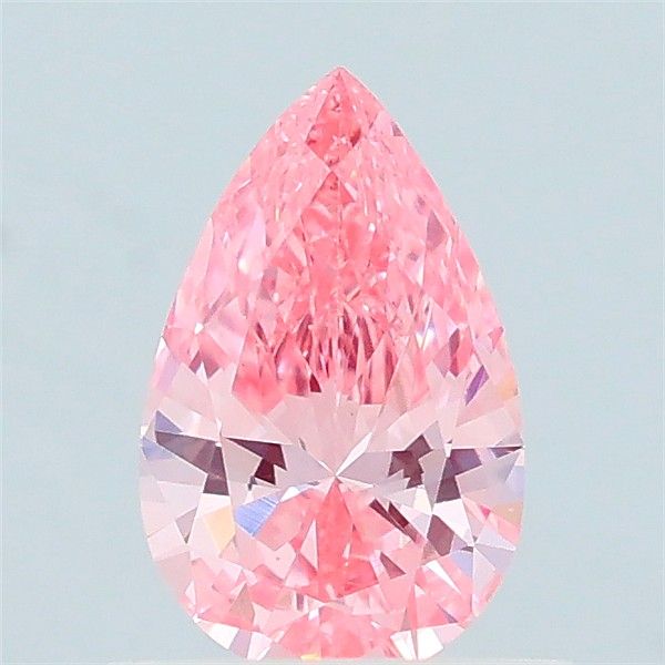 0.59 CT Fancy Vivid Pink PEAR