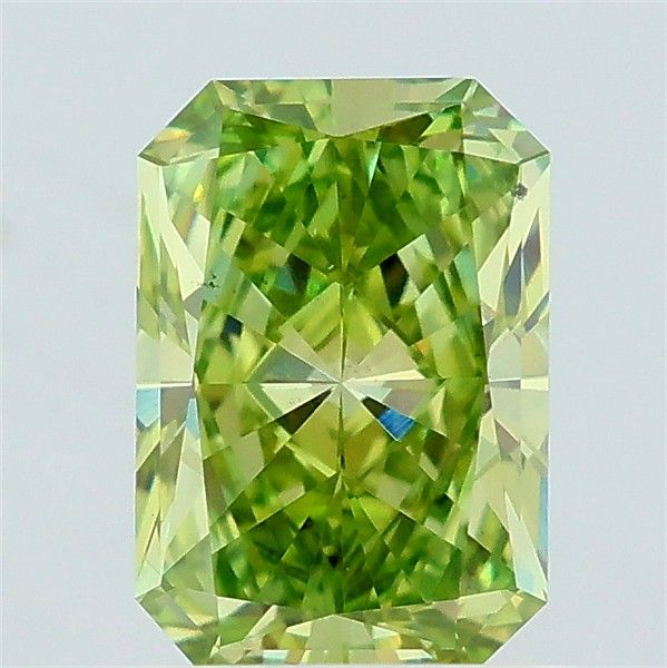0.99 CT Fancy Vivid Green RADIANT
