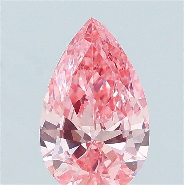 0.55 CT Fancy Vivid Pink PEAR