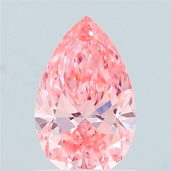 0.8 CT Fancy Vivid Pink PEAR