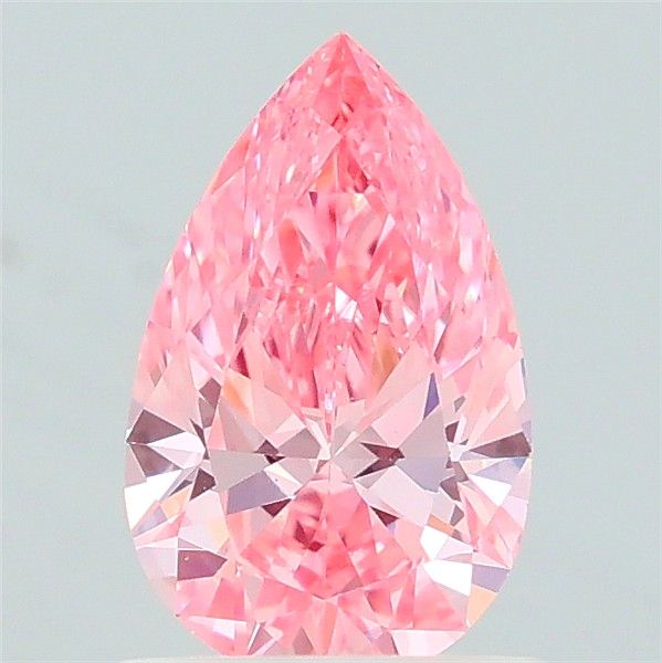 0.77 CT Fancy Vivid Pink PEAR
