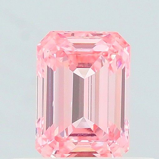 0.48 CT Fancy Intense Pink EMERALD