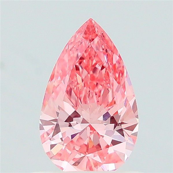 0.6 CT Fancy Vivid Pink PEAR