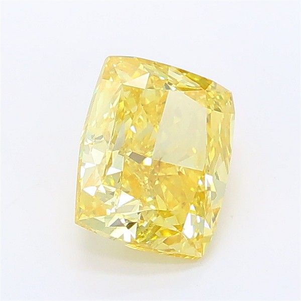 1.04 CT Fancy Intense Yellow CUSHION MODIFIED
