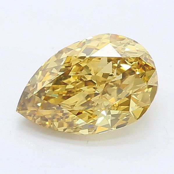 1.2 CT Fancy Intense Grayish Yellow PEAR