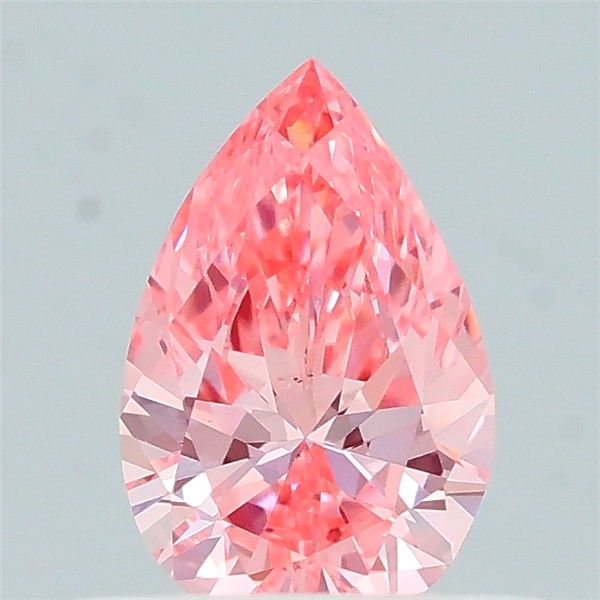 0.41 CT Fancy Vivid Pink PEAR