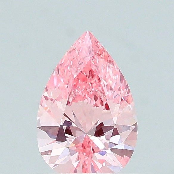 0.49 CT Fancy Intense Pink PEAR