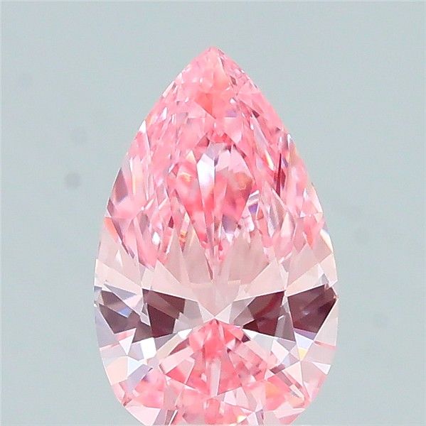 0.47 CT Fancy Vivid Pink PEAR