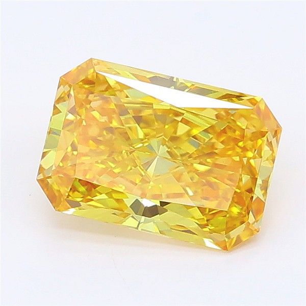 1.61 CT Fancy Intense Brownish Yellow RADIANT