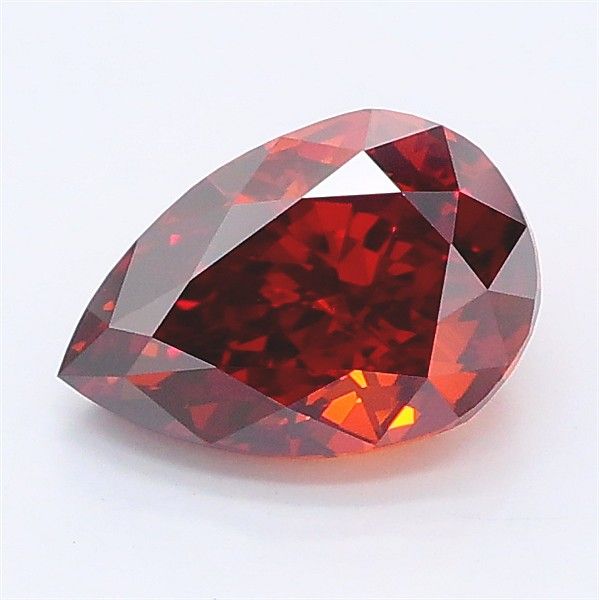 1.26 CT Fancy Brownish Orange PEAR