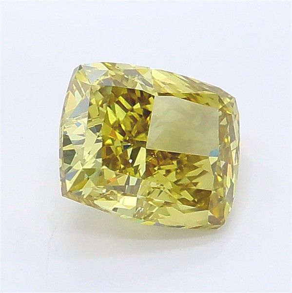 1.19 CT Fancy Grayish Yellow CUSHION MODIFIED