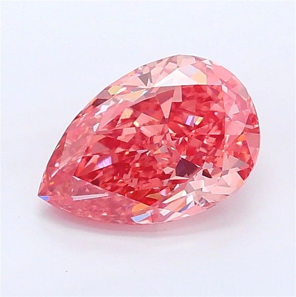 1.04 CT Fancy Vivid Pink PEAR