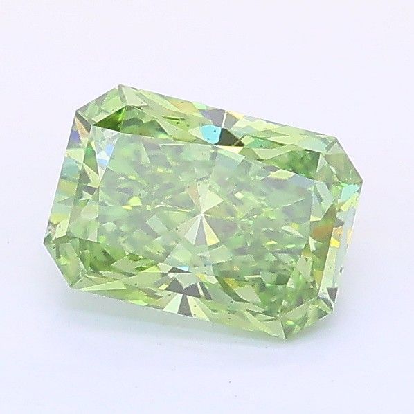 0.99 CT Fancy Intense Yellow Green RADIANT