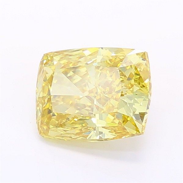 1.19 CT Fancy Intense Yellow CUSHION MODIFIED