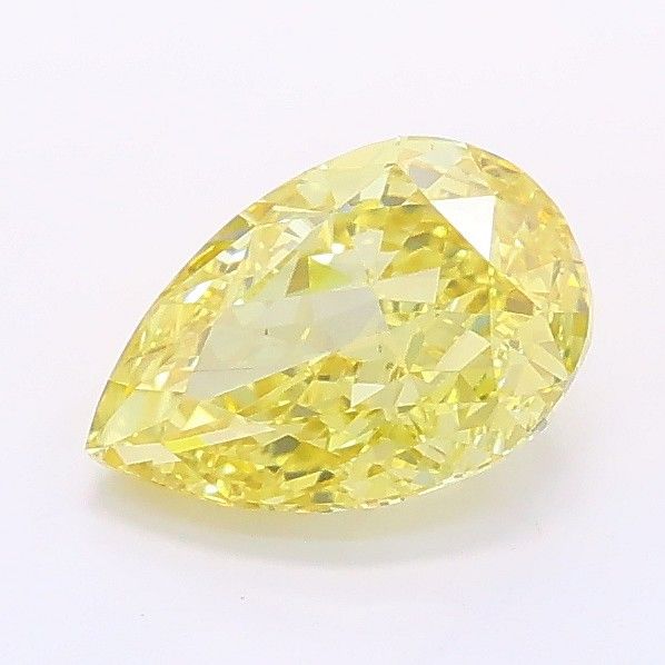 1.03 CT Fancy Intense Yellow PEAR