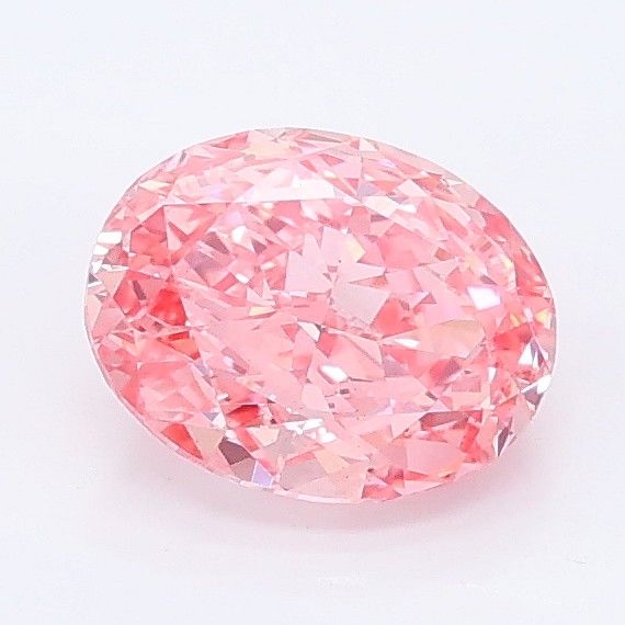 1.0 CT Fancy Vivid Pink OVAL