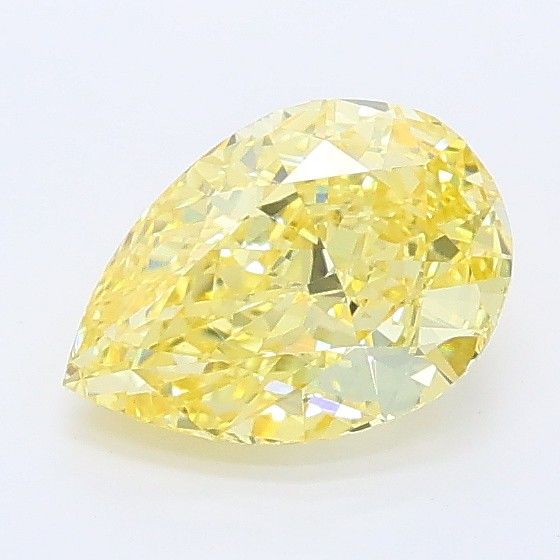 1.04 CT Fancy Intense Yellow PEAR