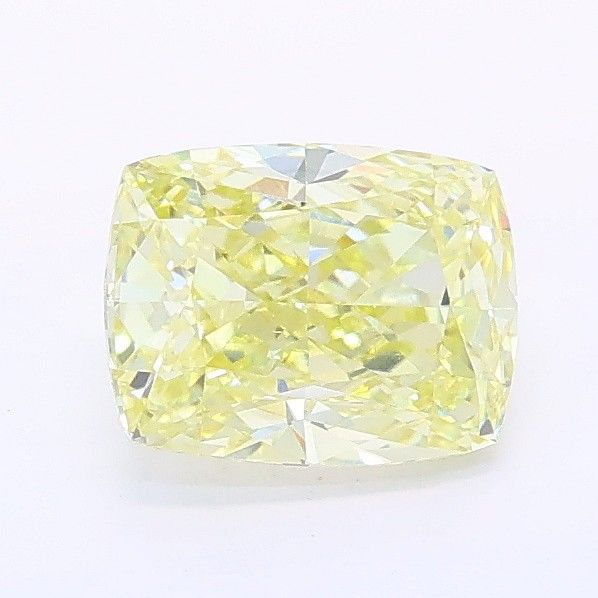 1.05 CT Fancy Light Yellow CUSHION MODIFIED