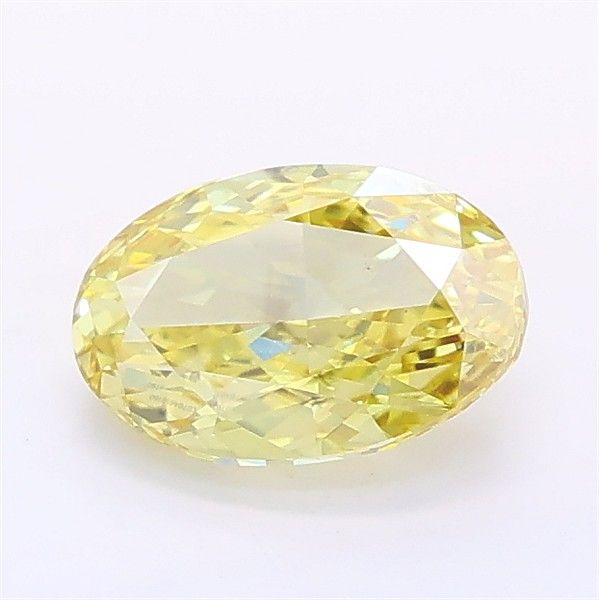 1.02 CT Fancy Yellow OVAL