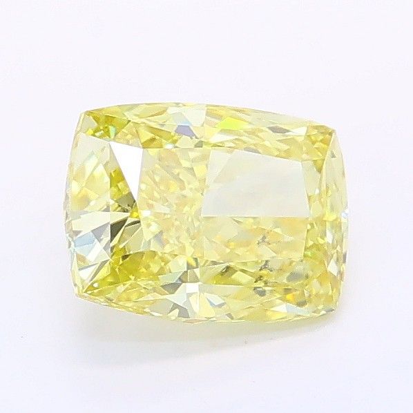 1.04 CT Fancy Intense Yellow CUSHION MODIFIED