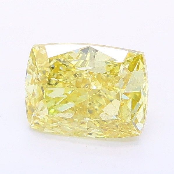 1.11 CT Fancy Intense Yellow CUSHION MODIFIED