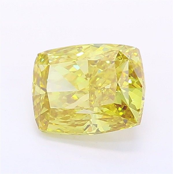 1.13 CT Fancy Vivid Yellow CUSHION MODIFIED