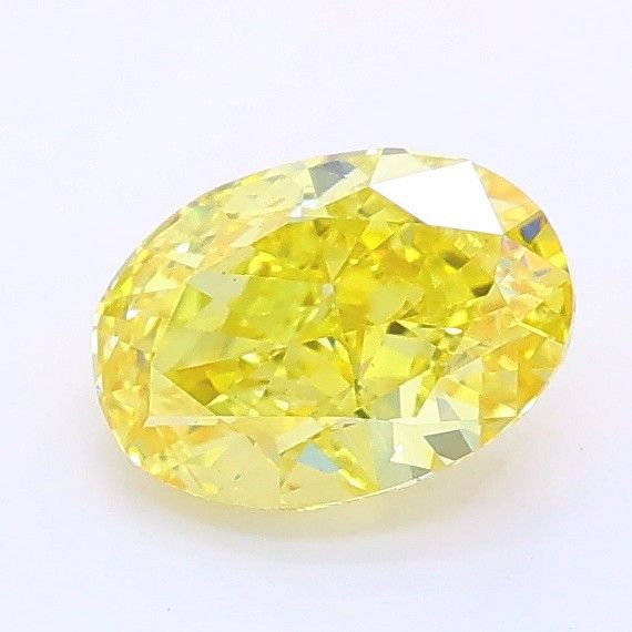 1.0 CT Fancy Vivid Yellow OVAL