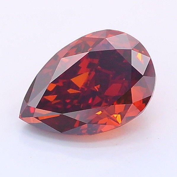 1.11 CT Fancy Yellowish Brown PEAR