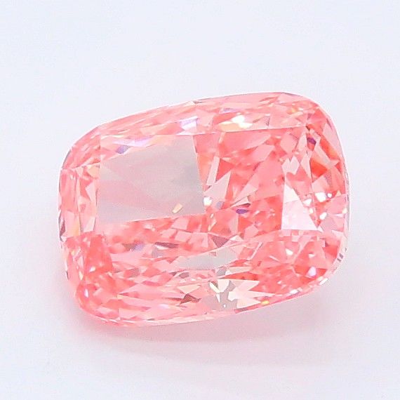 1.14 CT Fancy Vivid Pink CUSHION MODIFIED