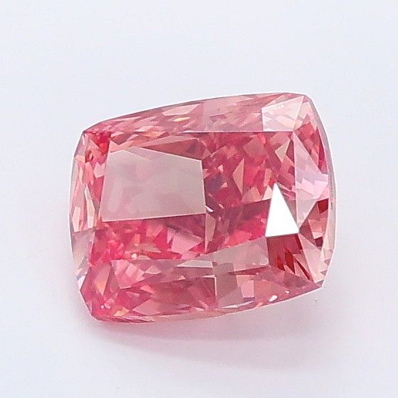 1.01 CT Fancy Vivid Pink CUSHION MODIFIED