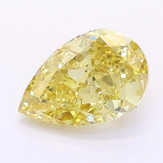 1.03 CT Fancy Intense Yellow PEAR