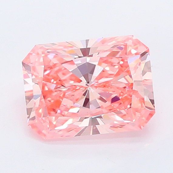 1.04 CT Fancy Vivid Pink RADIANT